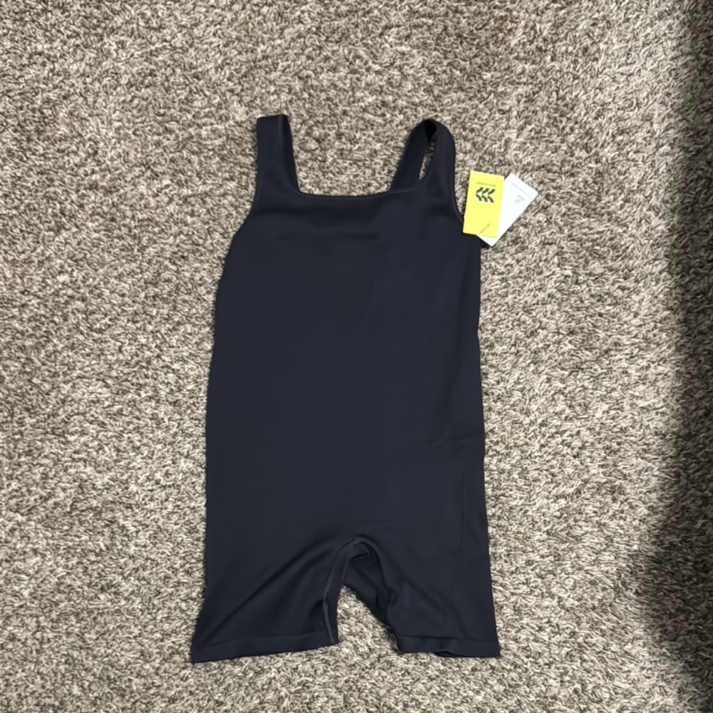 All in Motion Navy Jumpsuit